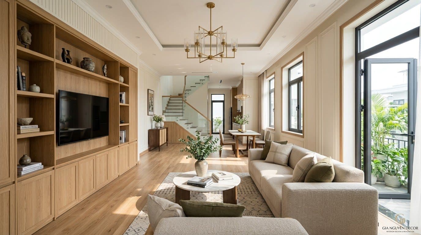 Sau khi hoàn thiện — Gia Nguyên Decor, sửa chữa nhà tại TP.HCM